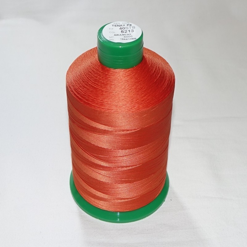 FIL TENAX Polyester N°40 – Bobine de 4 000 m – Carte Coloris